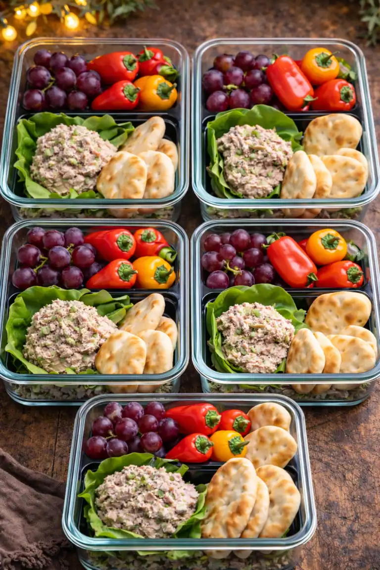 Tuna Salad Meal Prep (High-Protein, Fresh & Perfect for Busy Weeks)