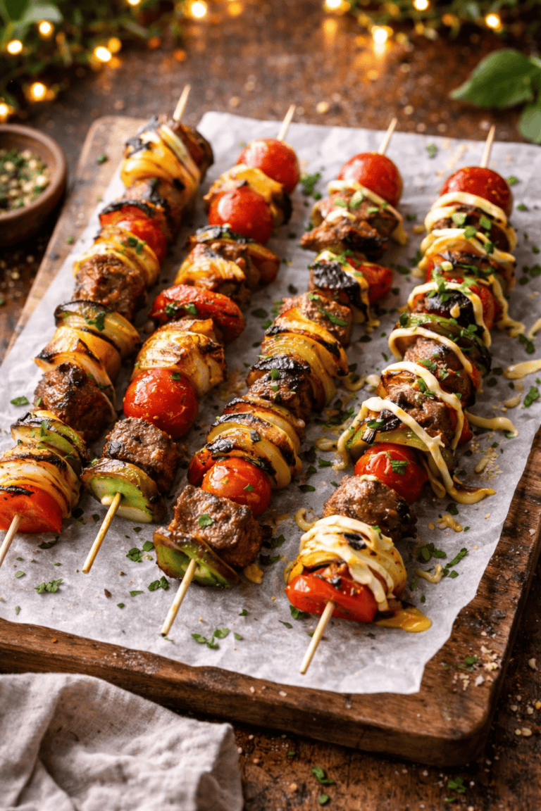 Tacos on a Stick (Grilled, Juicy & Fun to Serve)