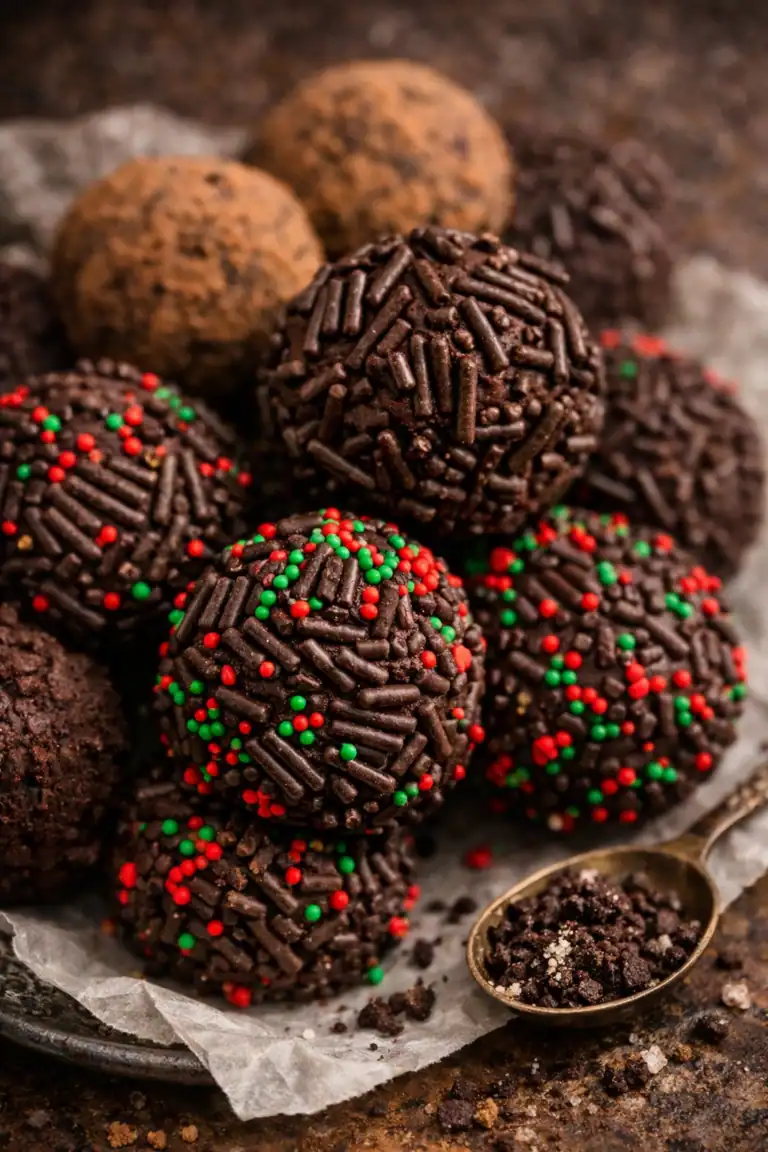 5 Ingredient Amaretto Truffles (Rich, Decadent & No-Bake)